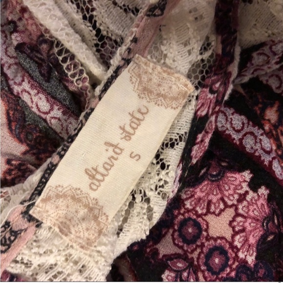 💗Altar’d State Paisley Crochet Lace Shift Dress - Picture 2 of 4